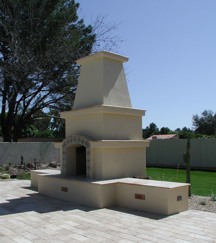 Outdoor Fireplaces Scottsdale Builders & Installers Arte Verde